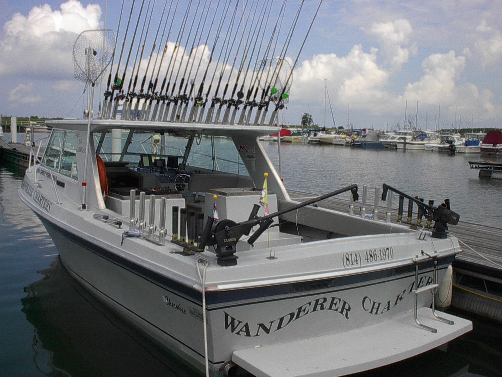 the boat at dock